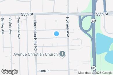 Map image of the property - 660 56th Pl