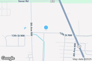 Map image of the property - 606 13th St NW