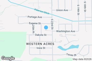 Map image of the property - 844 S 23rd St