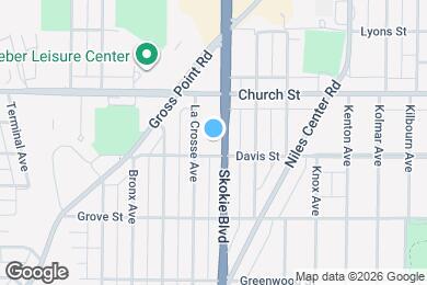 Map image of the property - 9110 Skokie Blvd
