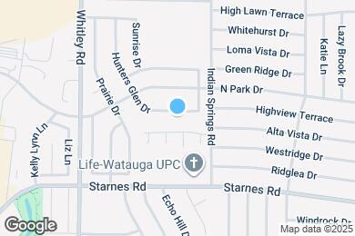 Map image of the property - 6349 Hunters Glen Dr