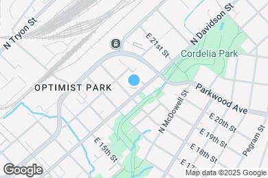 Map image of the property - 1511 N Davidson St