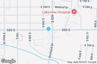 Map image of the property - 520 S Orchard Dr