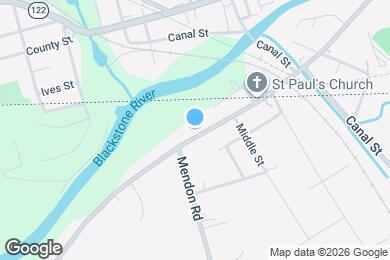 Map image of the property - 95 Saint Paul St