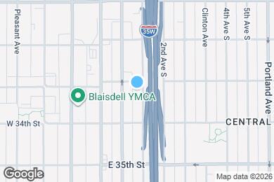 Map image of the property - 3308 Stevens Ave