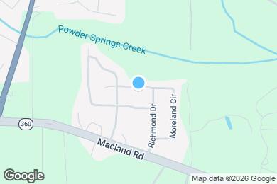 Map image of the property - 387 Moreland Cir