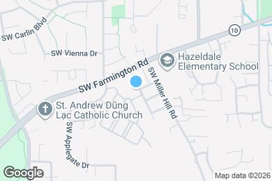 Map image of the property - 7175 SW Millennium Terrace