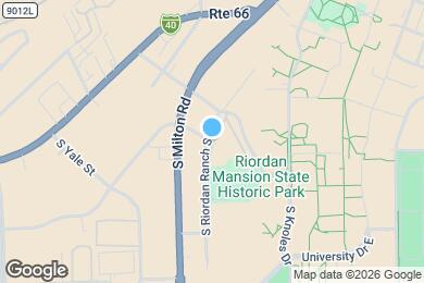 Map image of the property - 1200 S Riordan Ranch St