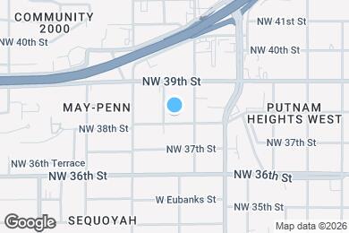 Map image of the property - 2219 NW 38th St