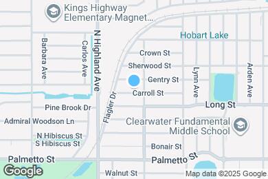 Map image of the property - 1542 Carroll St