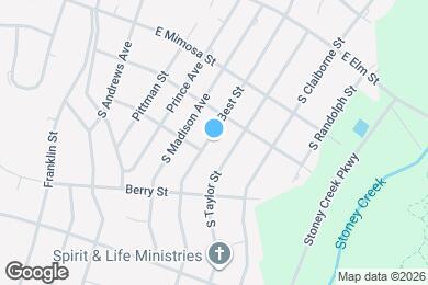 Map image of the property - 806 S Best St