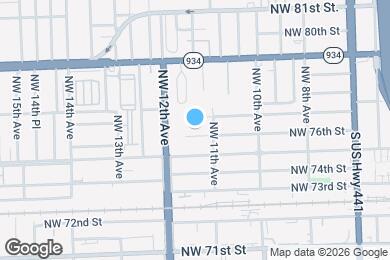 Map image of the property - 1139 NW 76th St
