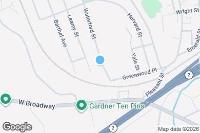 Map image of the property - 271 Waterford St