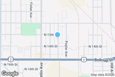 Map image of the property - 1307 Cypress Ave