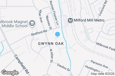 Map image of the property - 7100 Walnut Ave