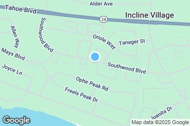 Map image of the property - 845 Southwood Blvd