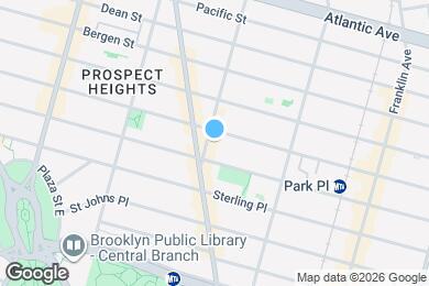 Map image of the property - 626 Grand Ave