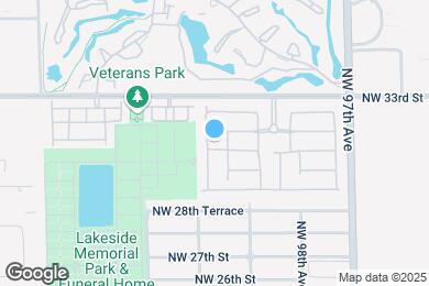 Map image of the property - 3025 NW 99th Pl