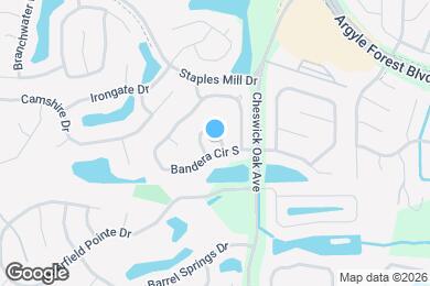 Map image of the property - 8536 Iron Mill Ct