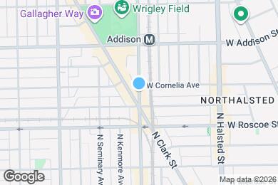 Map image of the property - 3449 N Sheffield Ave