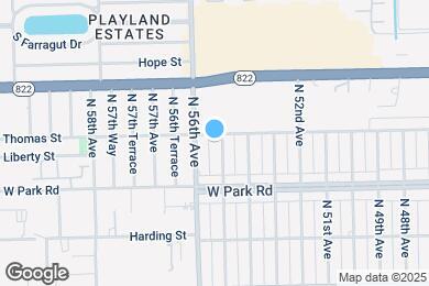 Map image of the property - 2220 N 55th Ave