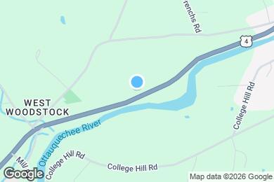 Map image of the property - 698 W Woodstock Rd