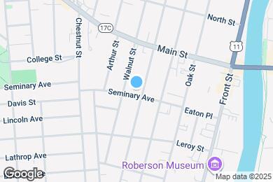 Map image of the property - 32 Seminary Ave