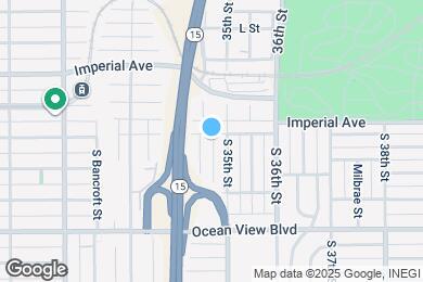 Map image of the property - 215 S Francis St