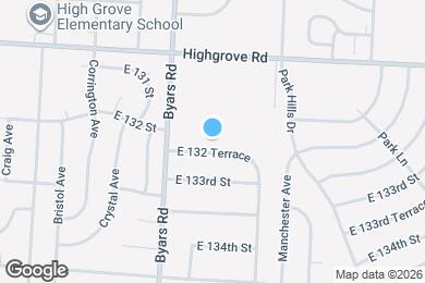 Map image of the property - 7502 E 132 Terrace