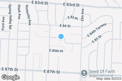 Map image of the property - 9021 E 85 St