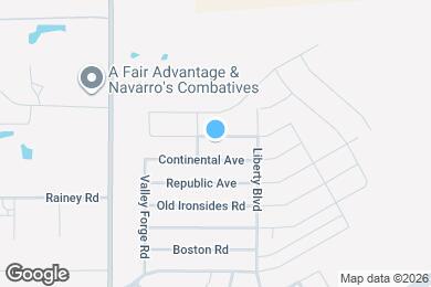 Map image of the property - 2217 Bunker Hill Dr