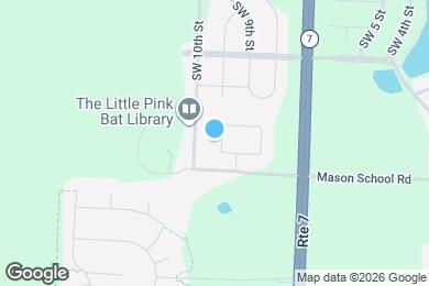 Map image of the property - 9021 SW Gala Dr