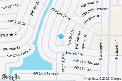Map image of the property - 2608 NW 3rd Ave