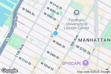 Map image of the property - 454 W 57th St