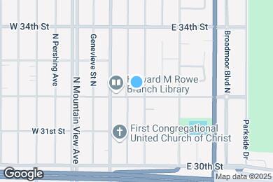 Map image of the property - 156 E Marshall Blvd