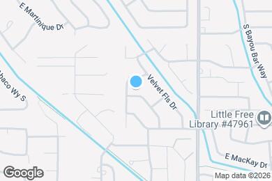 Map image of the property - 2660 S Spring Bar Way