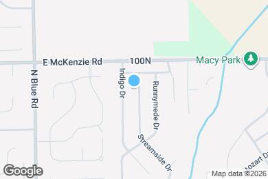 Map image of the property - 944 Streamside Dr