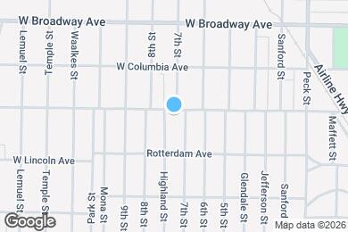 Map image of the property - 255 W Summit Ave