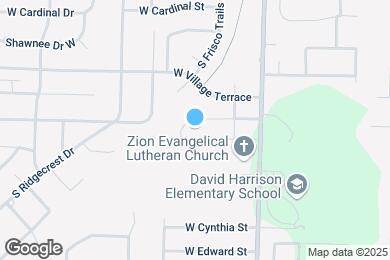 Map image of the property - 3267 W Reese