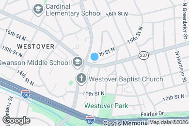 Map image of the property - 5733 Washington Blvd