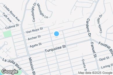 Map image of the property - 1030 Agate St