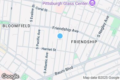 Map image of the property - 341 S Aiken Ave