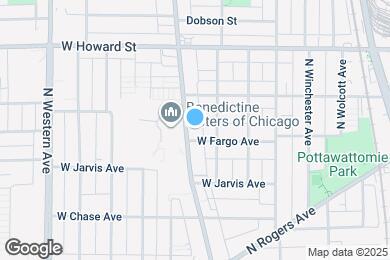Map image of the property - 7429 N Ridge Blvd