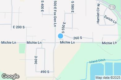 Map image of the property - 284 S 550 E