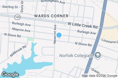 Map image of the property - 314 N Shore Rd