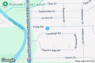 Map image of the property - 3809 Landings Rd