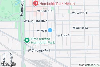 Map image of the property - 871 N Mozart St