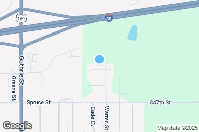 Map image of the property - 1007 Adler Ct