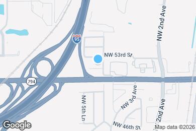 Map image of the property - 517 NW 52nd St