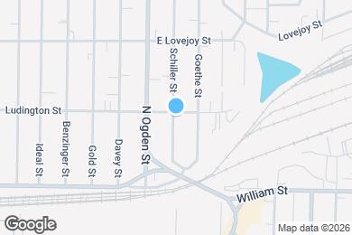 Map image of the property - 347 Ludington St